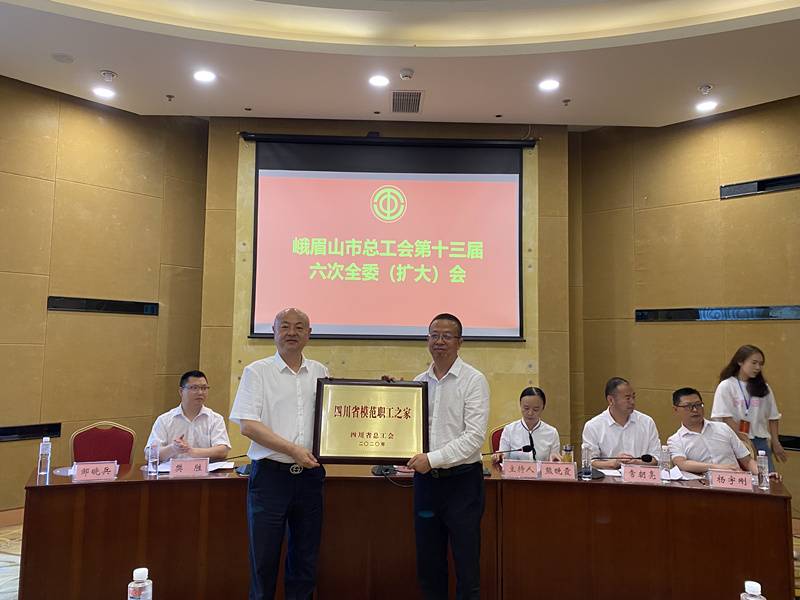 壹定发工会荣获“四川省圭表职工之家”称号